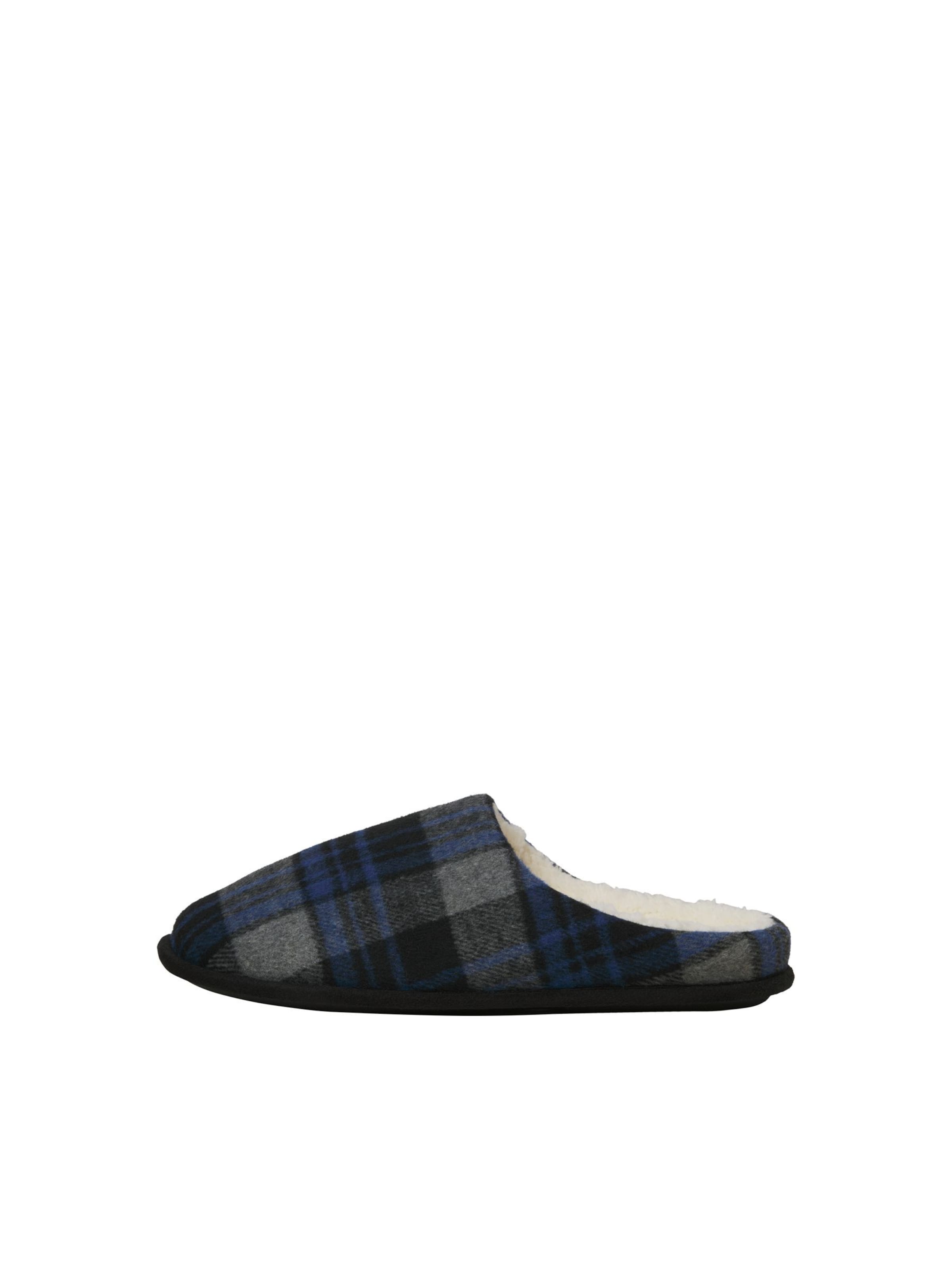 JACK & JONES - Zapatillas de casa en azul: frente