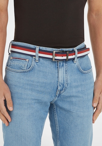 TOMMY HILFIGER - Cinturón en azul: frente