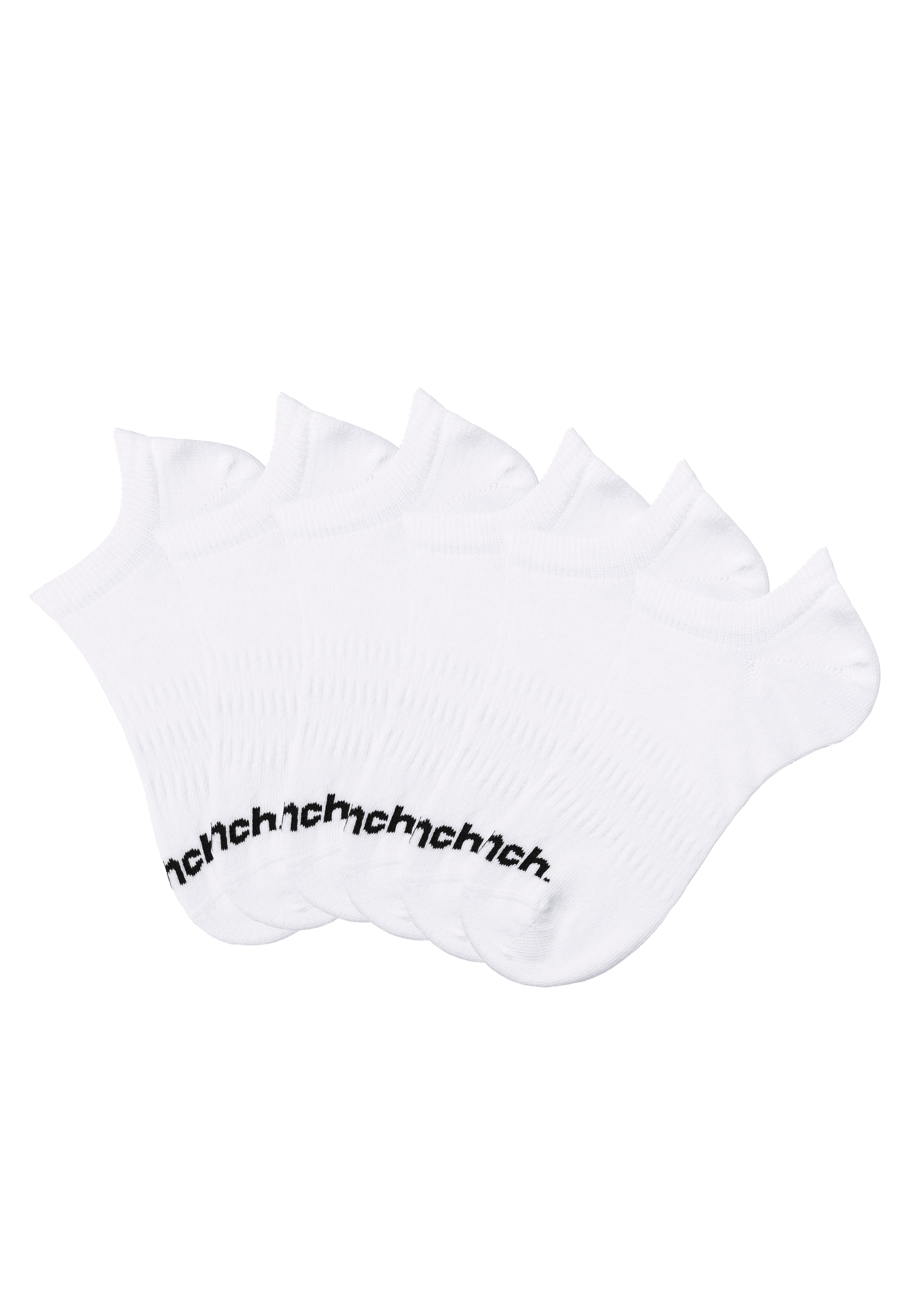BENCH Αθλητικές κάλτσες σε λευκό: μπροστά