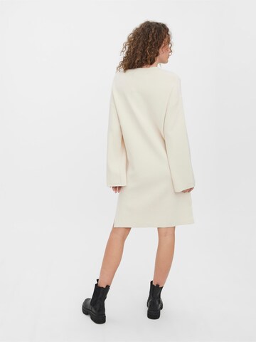 Robes en maille VERO MODA en beige