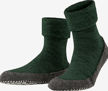 FALKE Slippers 'Cosyshoe' in Green: front