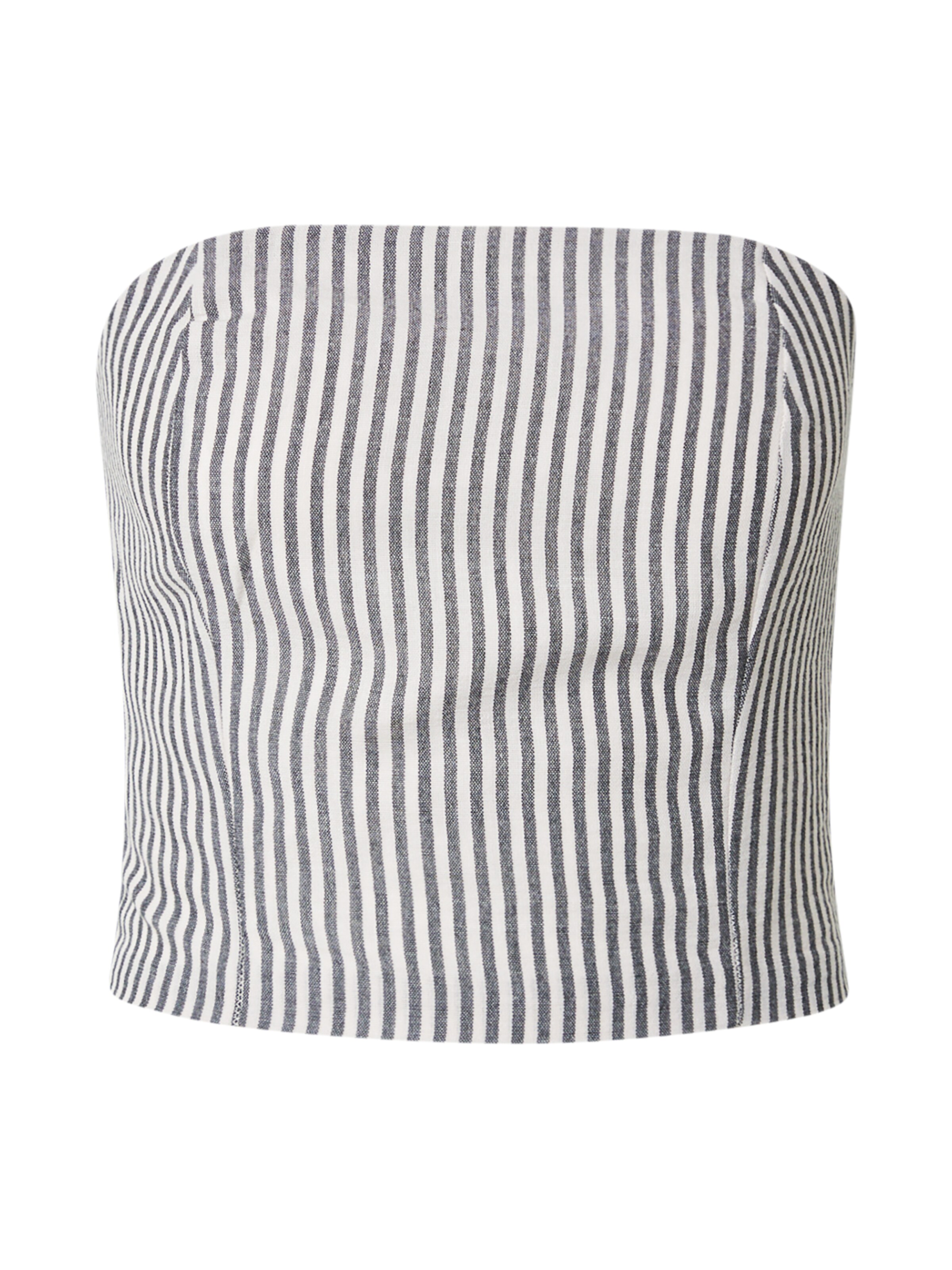 Top 'Emma' in XS studioselect di colore grigio scuro / bianco, Visualizzazione prodotti