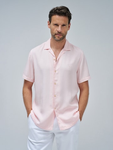 Salsa Jeans Regular Fit Hemd in Pink: Vorderseite