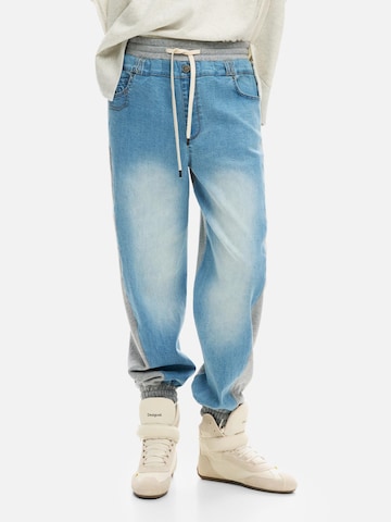 Desigual Tapered Housut värissä sininen: etupuoli