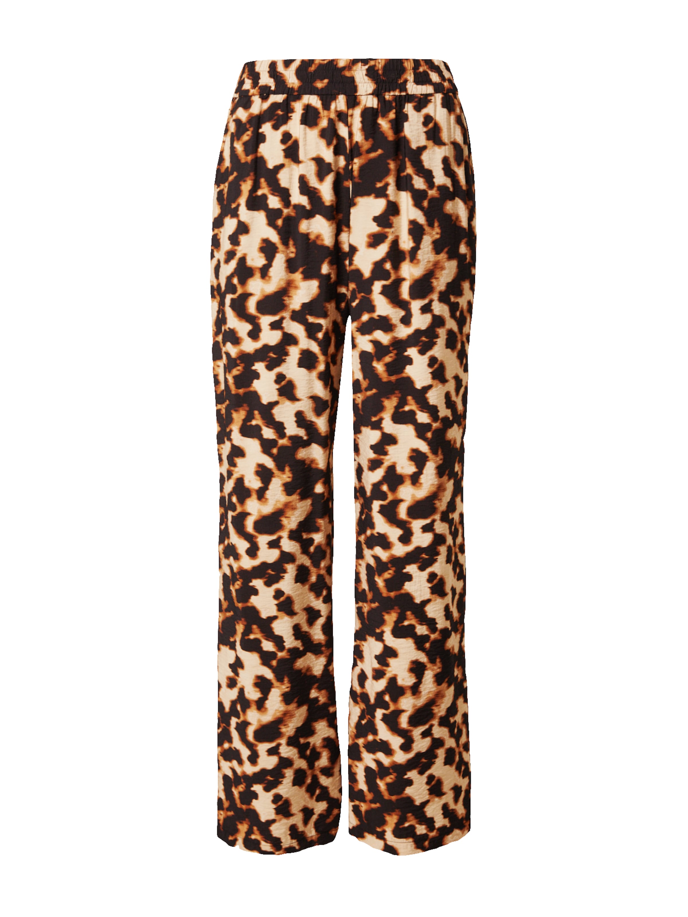 Wide Leg Pantalon 'IBINE' b.young en marron : devant