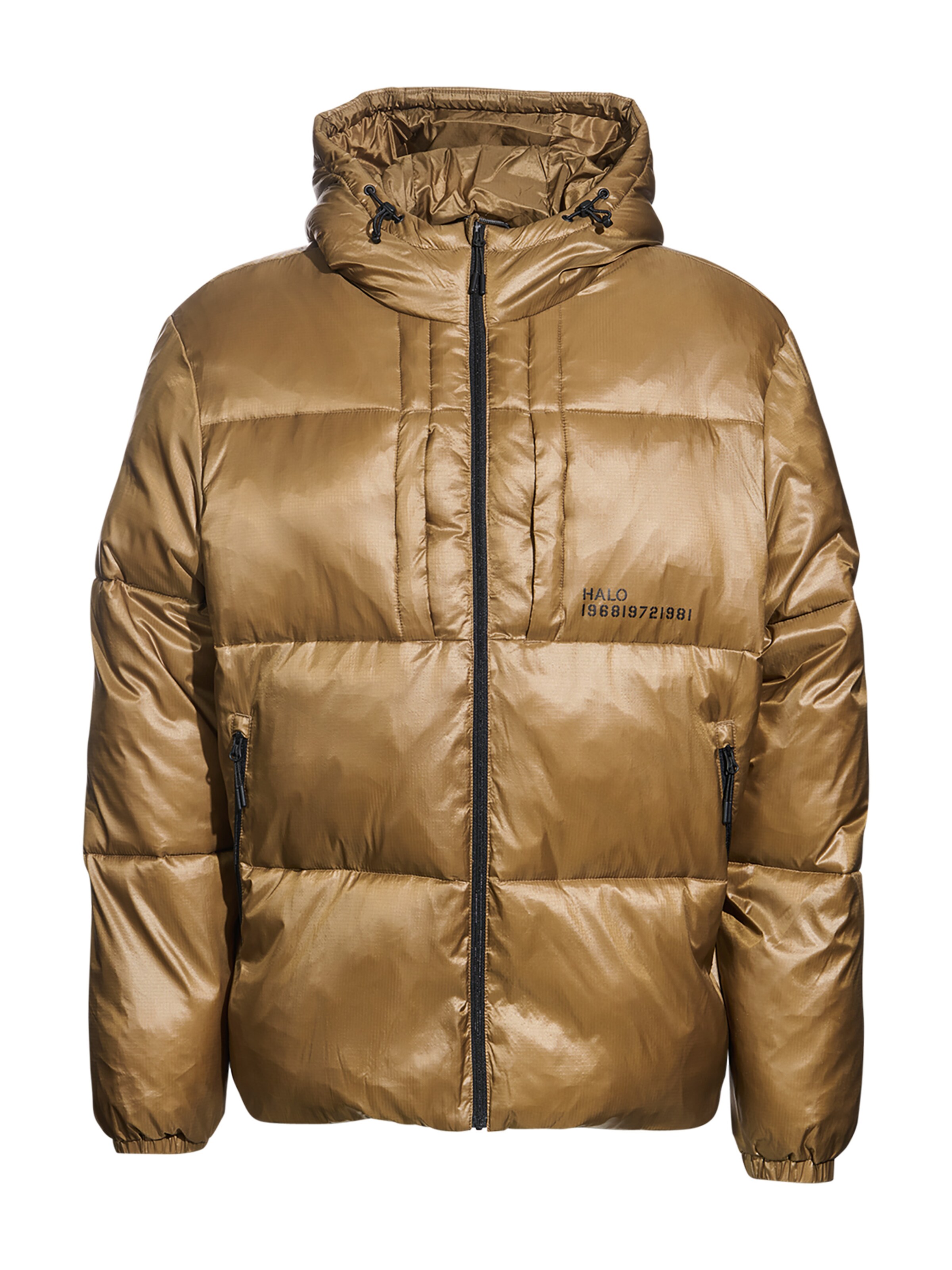 HALO Jacke 'Trooper' in Braun: Vorderseite