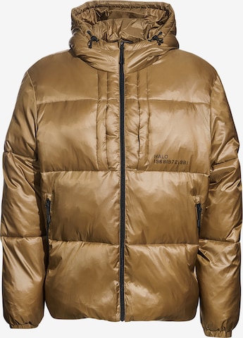 HALO Winter Jacket 'Trooper' in Brown: front
