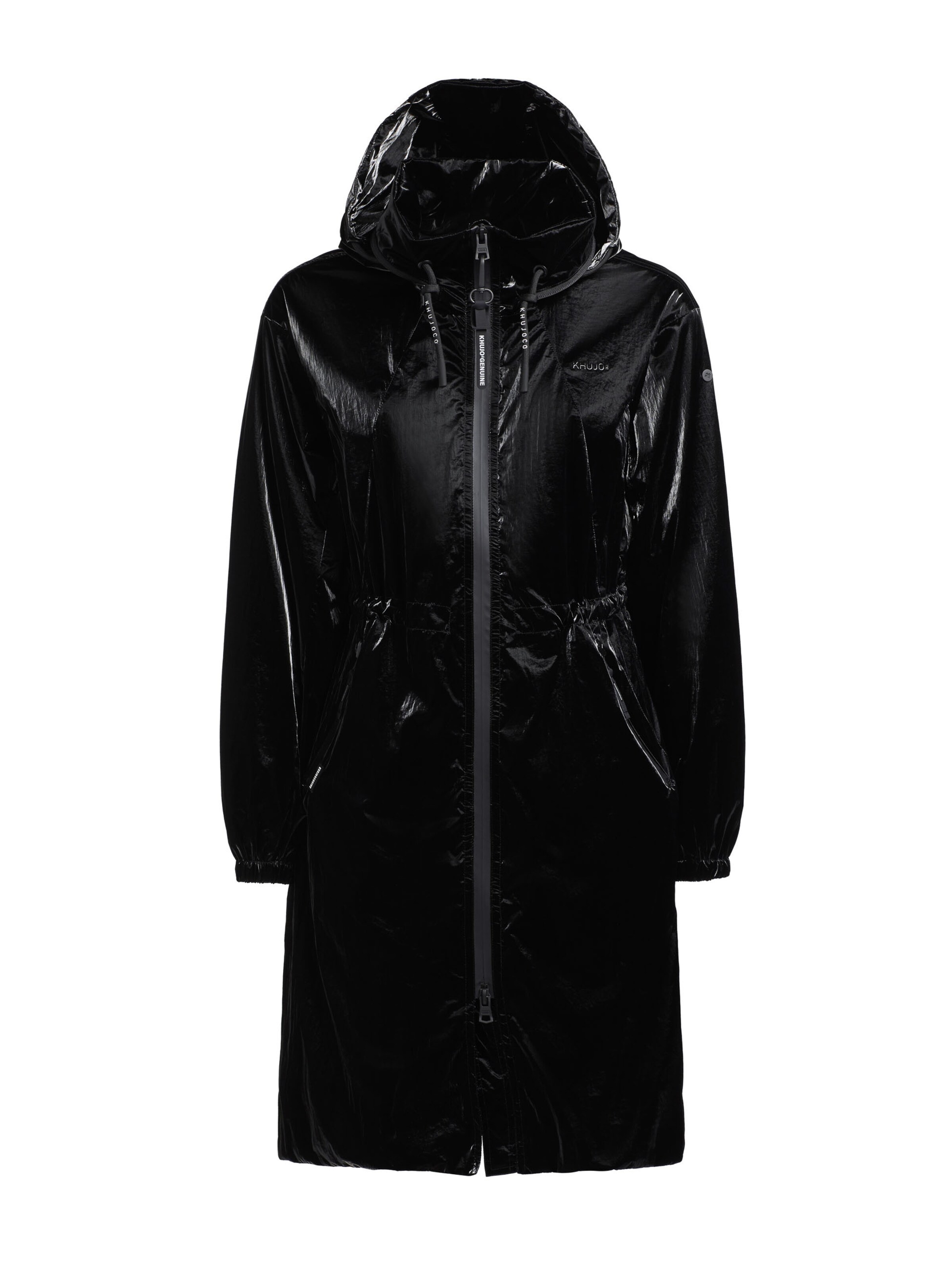 khujo Raincoat 'Marthe2' in Black, Item view