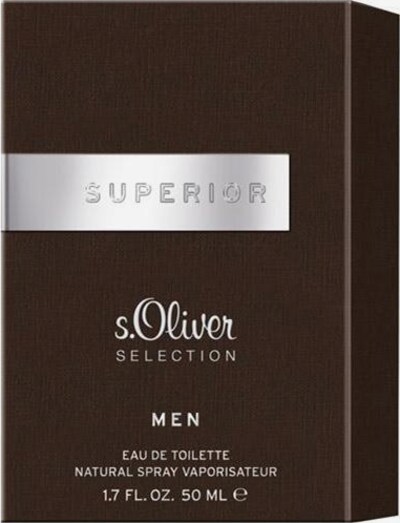 s.Oliver Eau de Toilette 'Superior' in braun, Produktansicht