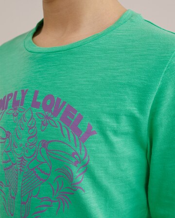 T-Shirt WE Fashion en vert