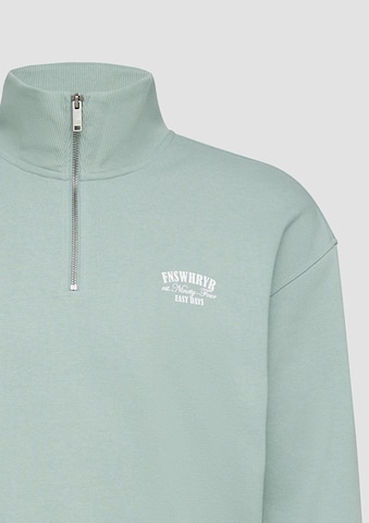 QS Sweatshirt in Groen