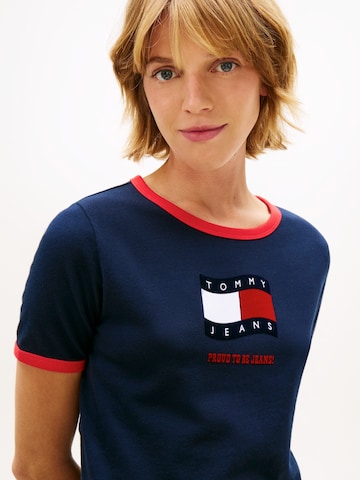 Tricou de la Tommy Jeans pe albastru