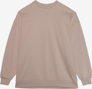 Sweat de sport 4F en beige : devant