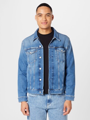 Calvin Klein Jeans Tussenjas in Blauw: voorkant