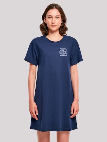 Robe 'Cool Moms Club Bestickt' F4NT4STIC en bleu : devant