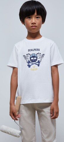 Scalpers Majica 'New Speed' | bela barva