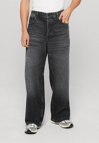 HOMEBOY Loosefit Jeans 'Desperados' in Schwarz: Vorderseite