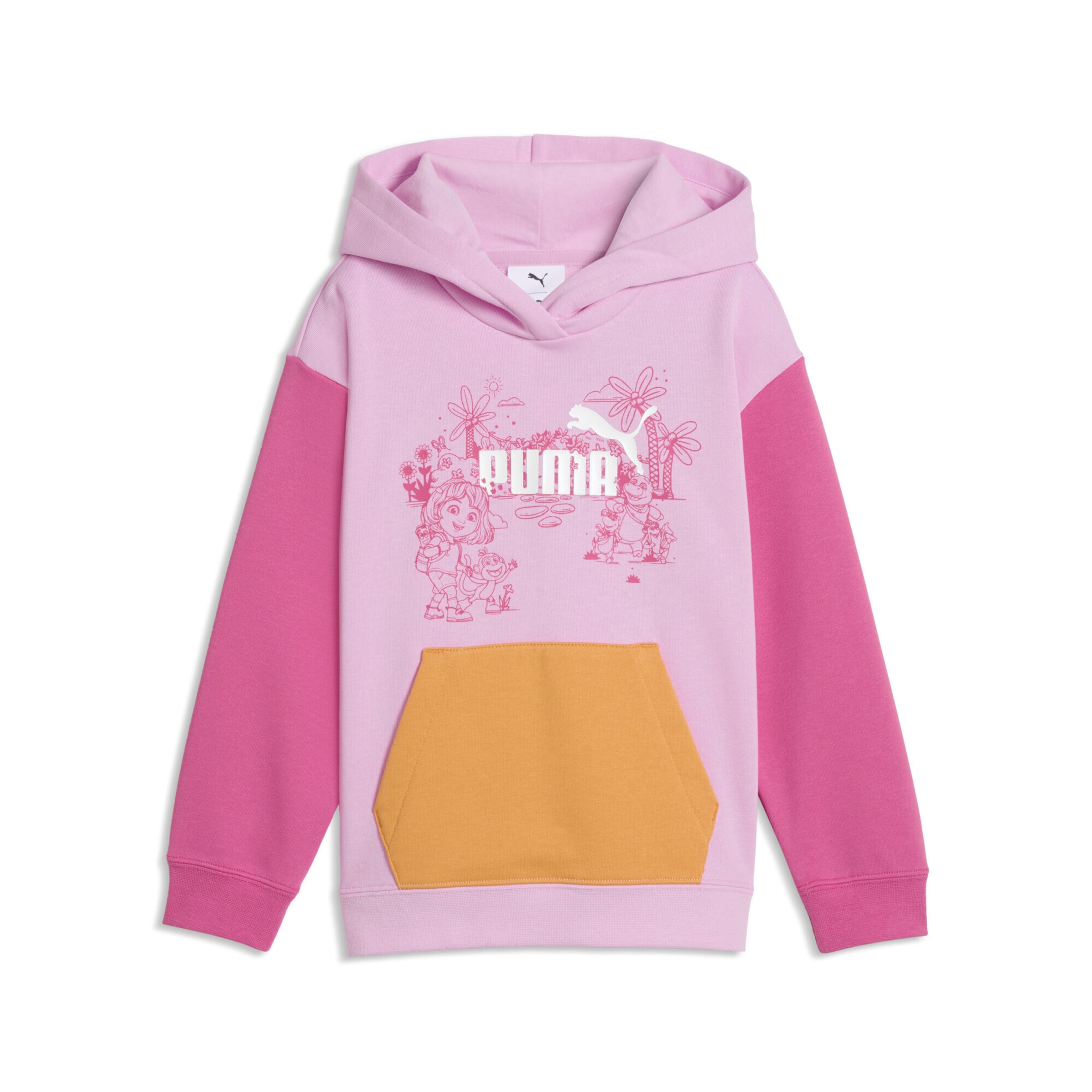 PUMA Sweat-shirt en 110 en mauve / mélange de couleurs, Vue avec produit