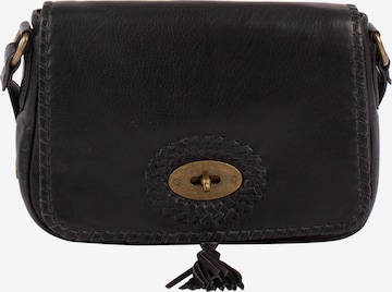 DreiMaster Vintage Crossbody Bag in Black: front