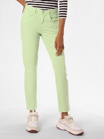 BRAX Slim fit Pants 'Shakira' in Green: front