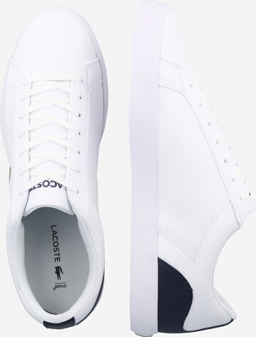 LACOSTE Låg sneaker 'Lerond' i vit
