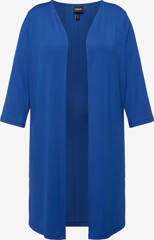 Ulla Popken Knit Cardigan in Blue: front