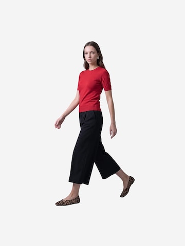 Dilvin Wide leg Trousers 'Shorts' in Black