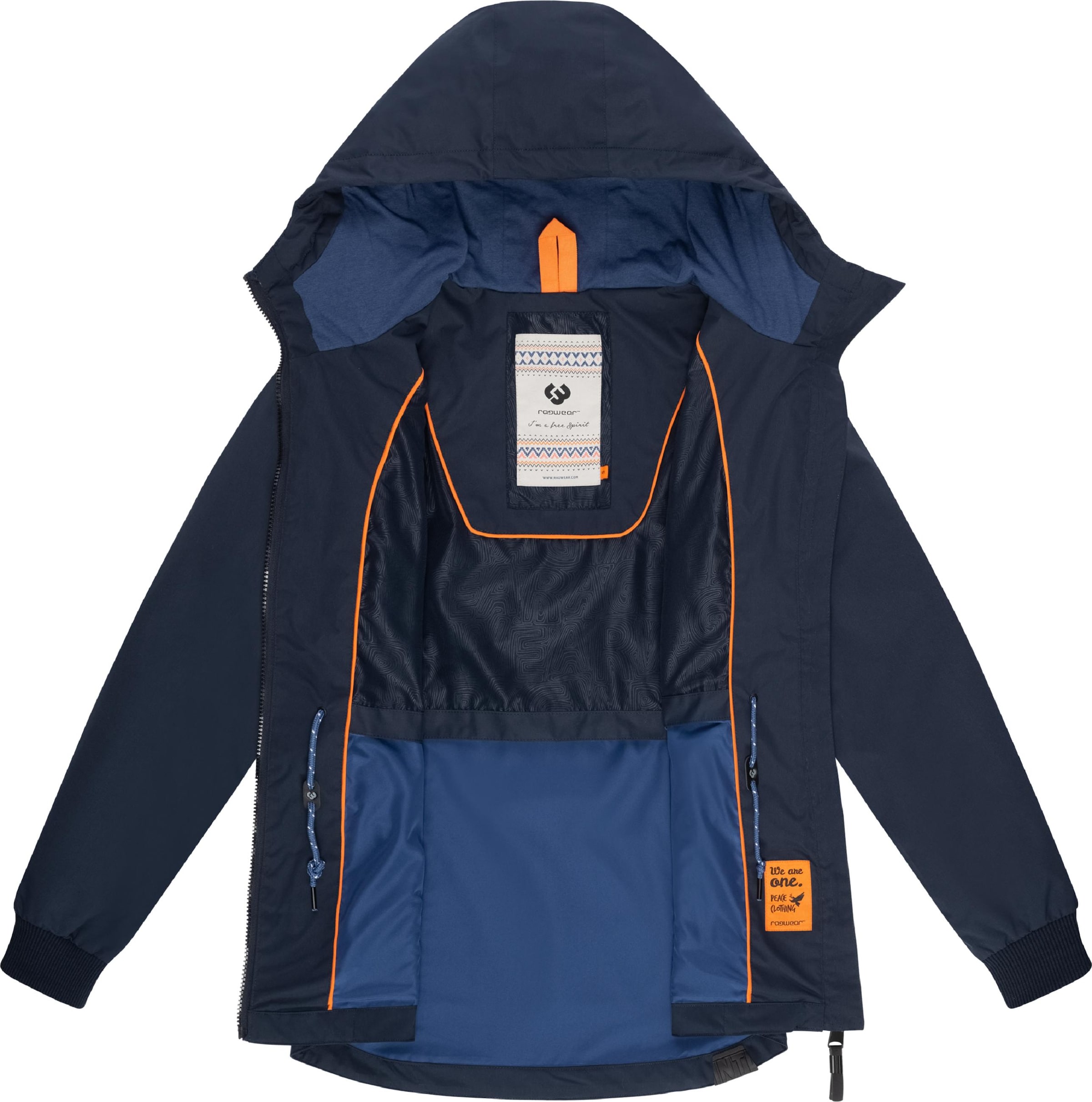 mėlyna Ragwear Demisezoninė striukė 'Dowey'