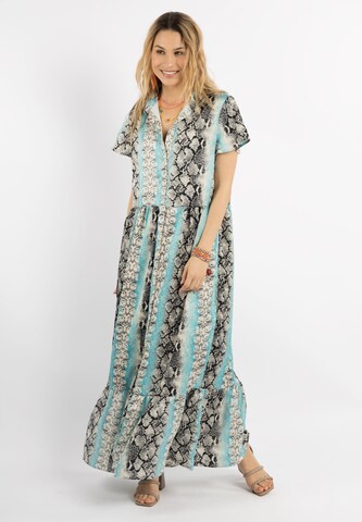 IZIA Summer dress in Mixed colours: front