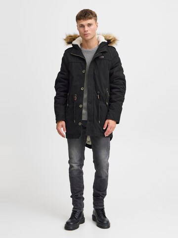 INDICODE JEANS - Parca de invierno 'Pulsoor' en negro