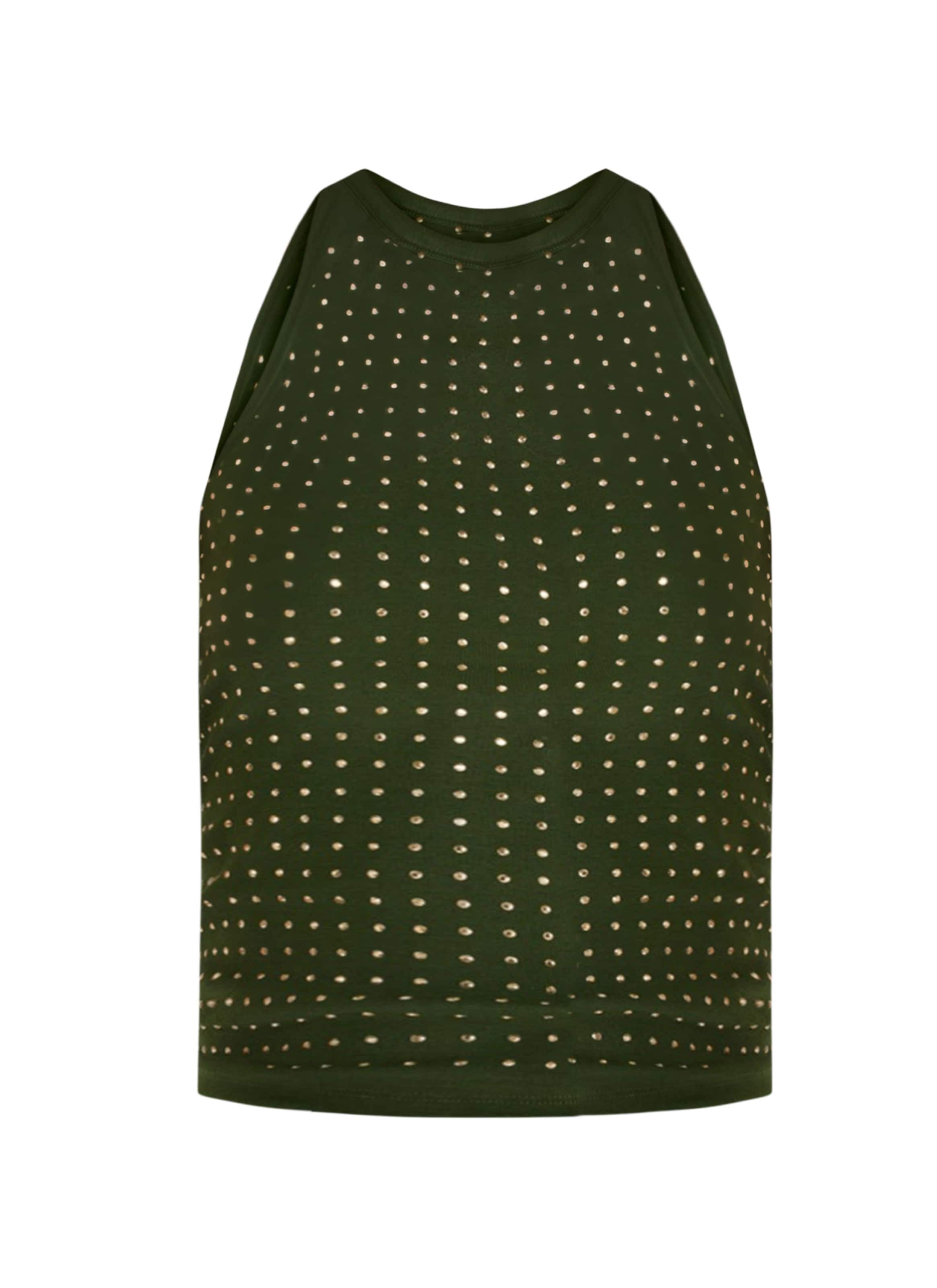 No Matter What Top in Groen: voorkant