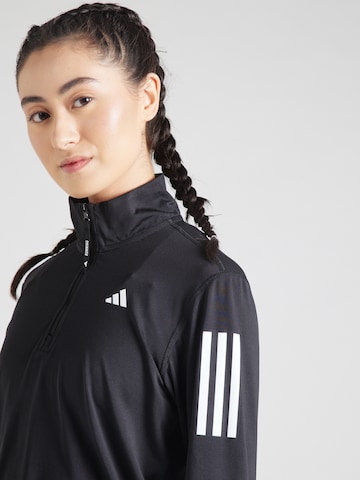 ADIDAS PERFORMANCE Athletic Sweatshirt 'Own The Run ' in Black