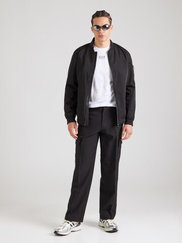 EA7 Emporio Armani - Camiseta funcional 'T-SHIRT' en blanco