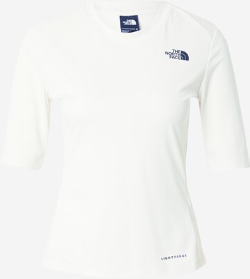 THE NORTH FACETehnička sportska majica 'AIRLIGHT' - bijela boja: prednji dio