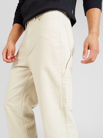 smėlio Tommy Jeans Laisvas Kelnės