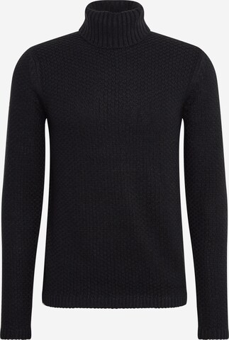 Only & Sons Regularny krój Sweter 'LOCCER' w kolorze czarny: przód
