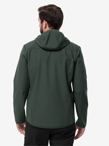 JACK WOLFSKIN - Casaco outdoor 'Bornberg' em verde