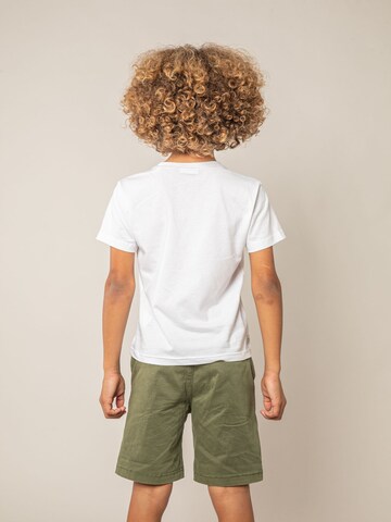 T-Shirt 'Beachway' Deeluxe en blanc