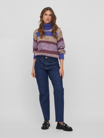 VILA Sweater 'Abril' in Purple