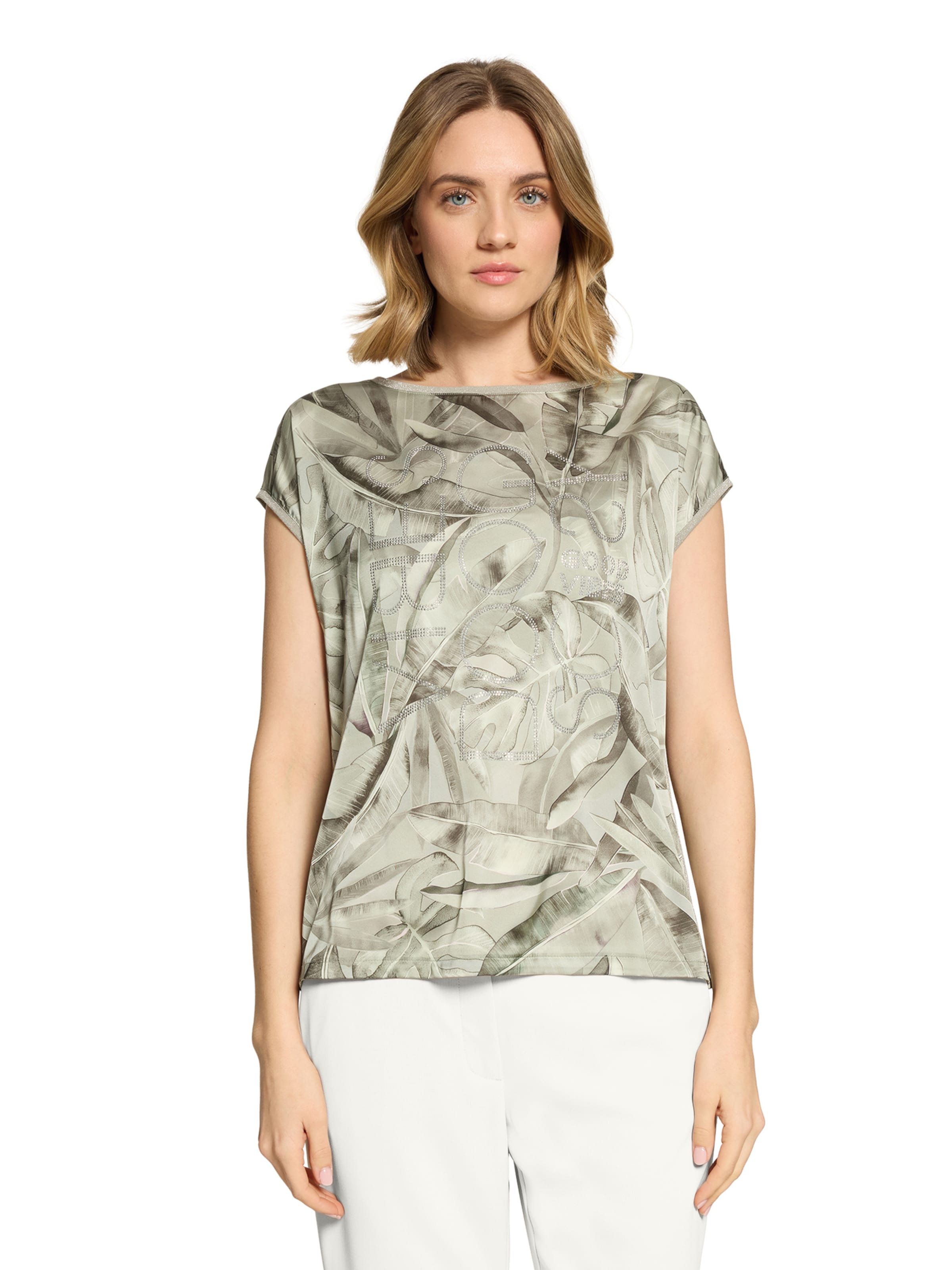T-shirt Betty Barclay en vert : devant