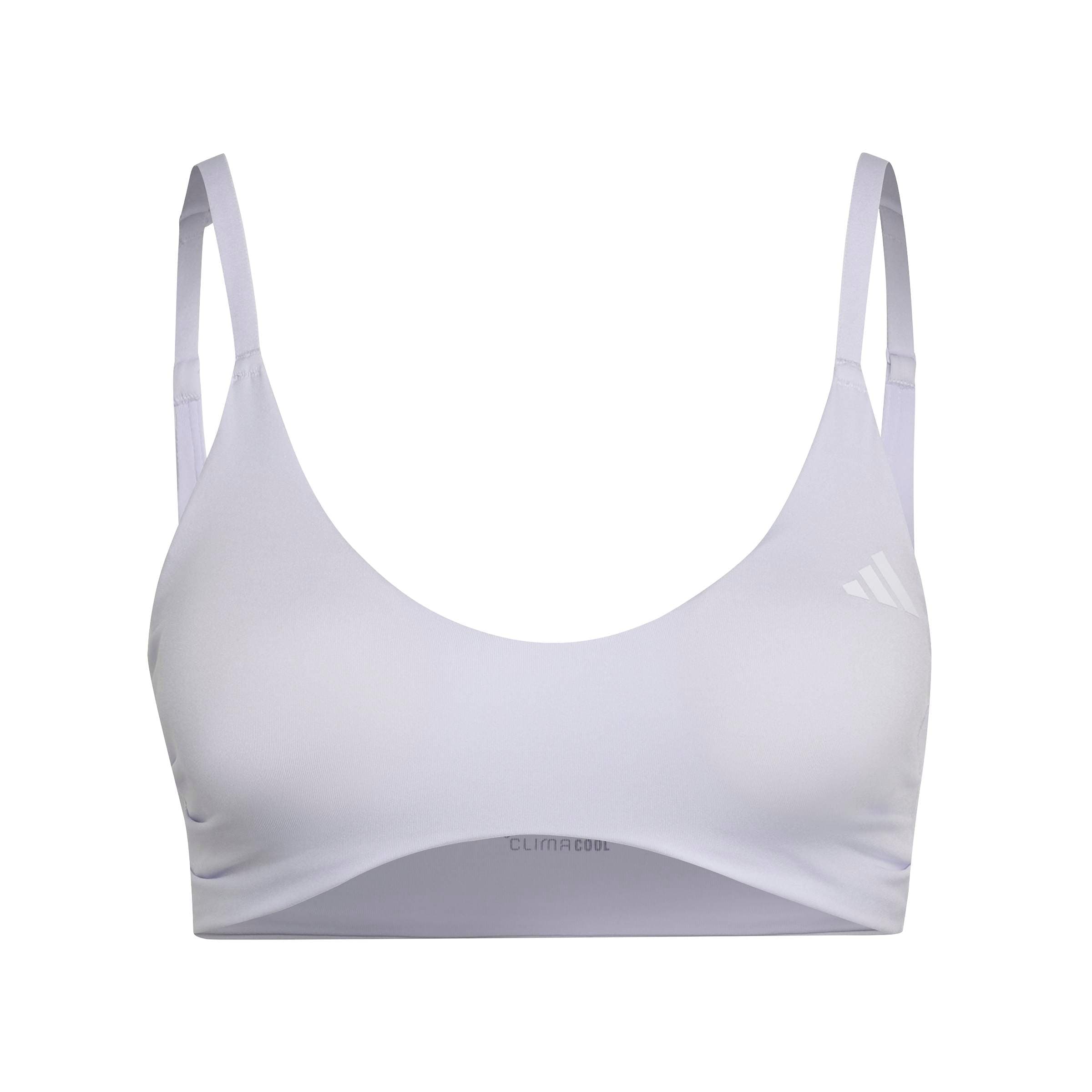ADIDAS PERFORMANCE Bralette Sports bra 'OPT ESS' in Purple: front