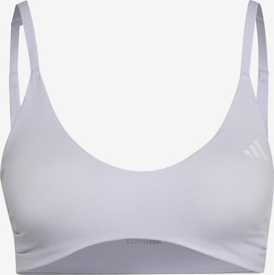 ADIDAS PERFORMANCE Sportski grudnjak 'OPT ESS' veličine XS u svijetloljubičasta / bijela, Pregled proizvoda