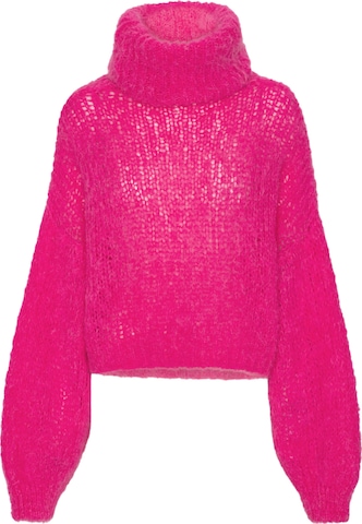 americandreams Oversizepullover 'Pepper' in Pink: Vorderseite