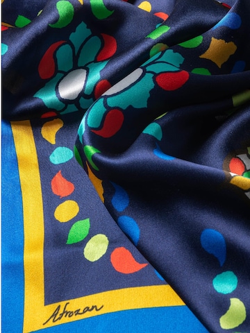 Sciarpa 'OROSI-Silk scarf' di AFROZAN in blu