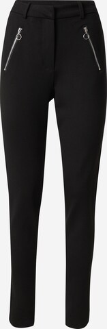 Vero Moda Tall Slimfit Bukser 'EMMA' i sort: forside