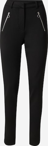 Vero Moda Tall - Slimfit Calças 'EMMA' em preto: frente