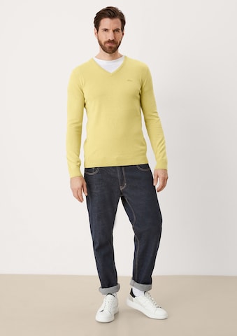 s.Oliver Pullover in Gelb