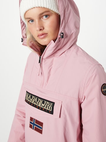 NAPAPIJRI Between-season jacket 'RAINFOREST' in Pink