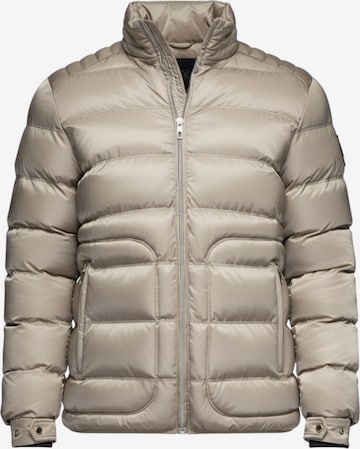 Ombre Winterjas in Beige: voorkant