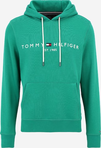 TOMMY HILFIGER Mikina – zelená: přední strana